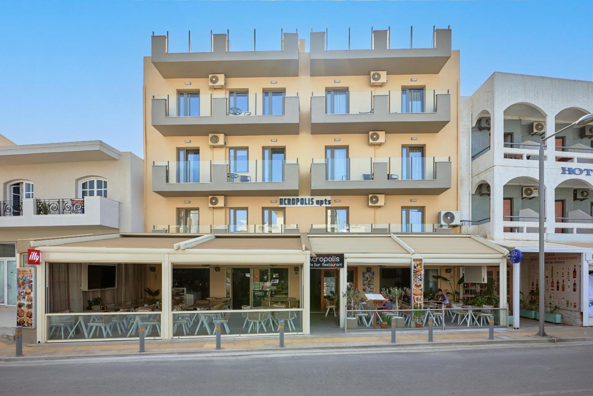 Acropolis Apartments Hersonissos  Dış mekan fotoğraf